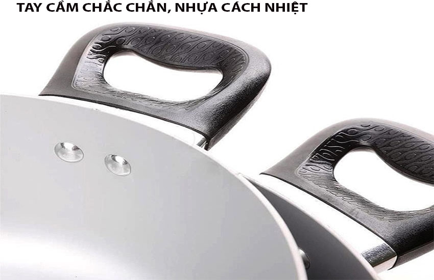 Thiết kế tay cầm của Nồi canh nhôm oxy hóa mềm Comfort Supor S30A20