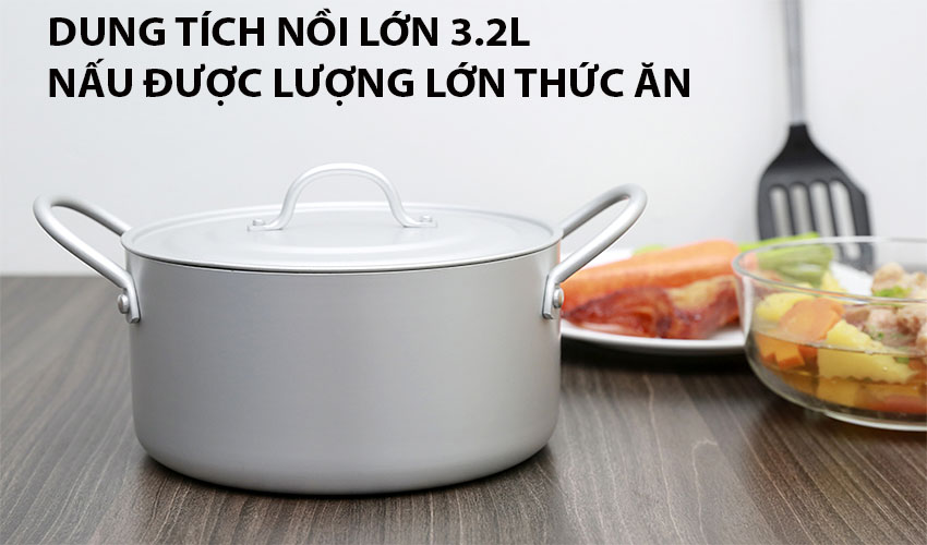 Dung tích của Nồi canh nhôm oxy hóa mềm Healthy Supor HT08008-2 