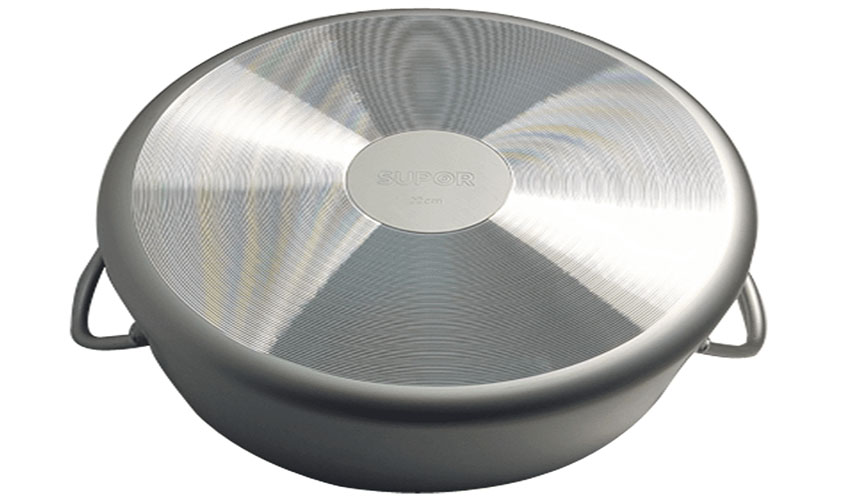 Thiết kế đáy của Nồi canh nhôm oxy hóa mềm Healthy Supor HT08008-4 