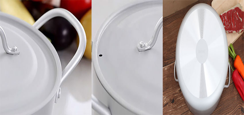 Thiết kế của Nồi canh nhôm oxy hóa mềm Healthy Supor HT08008-8