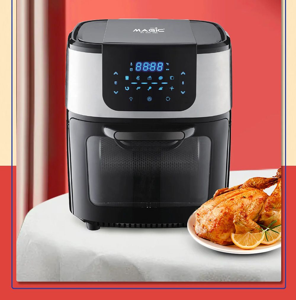 Nồi chiên không dầu kết hợp nướng 13L Magic Eco M13 - Hàng chính hãng