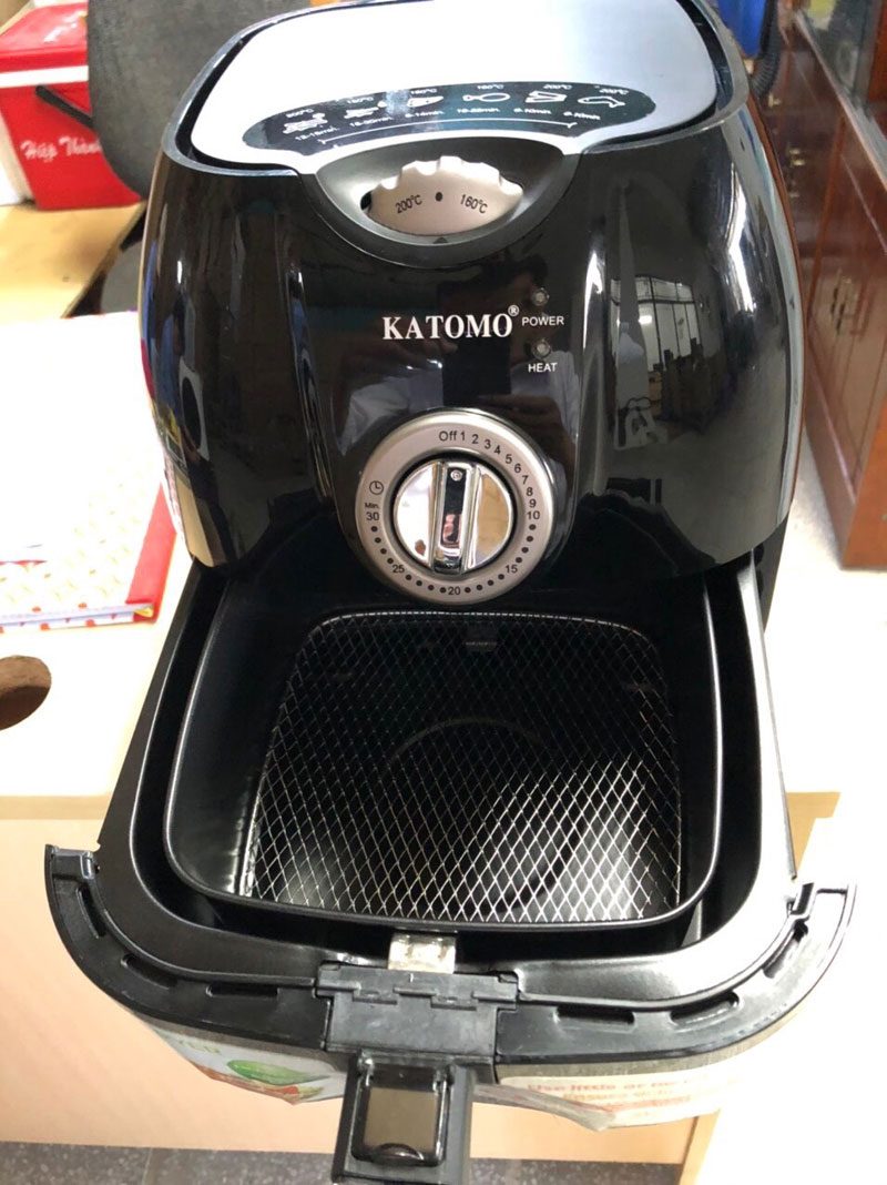 Nồi chiên không dầu Katomo KA-656 - Hàng chính hãng