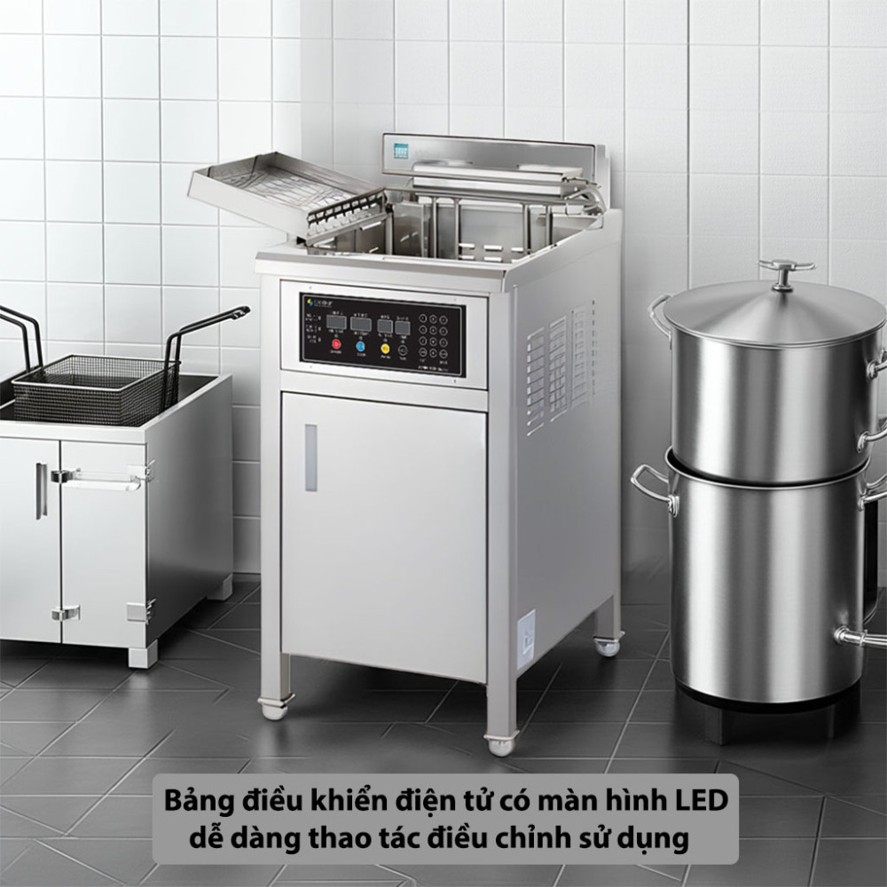 Nồi chiên công nghiệp công nghệ dầu nước Soochef AHL-7000 - Hàng chính hãng
