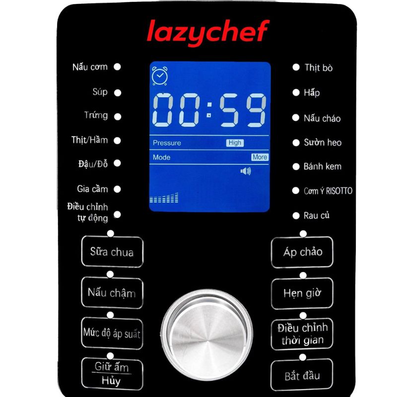Nồi chiên hầm đa năng Lazychef LC-01NH - Hàng chính hãng