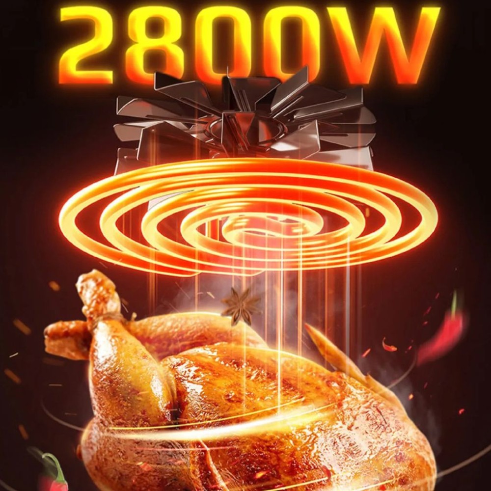 Nồi chiên hấp đa năng Olivo STEAMFRY EXTRA 20L - Hàng chính hãng