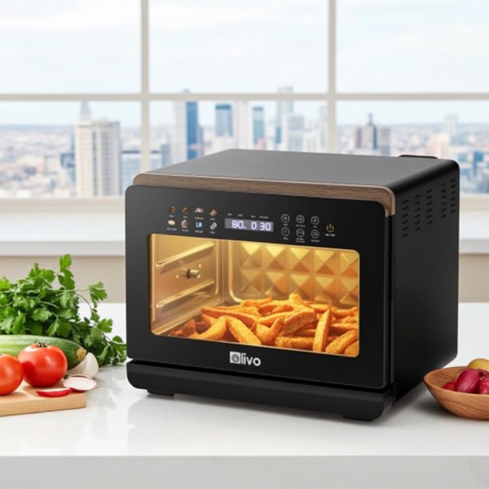 Nồi chiên hấp đa năng Olivo STEAMFRY EXTRA 20L - Hàng chính hãng