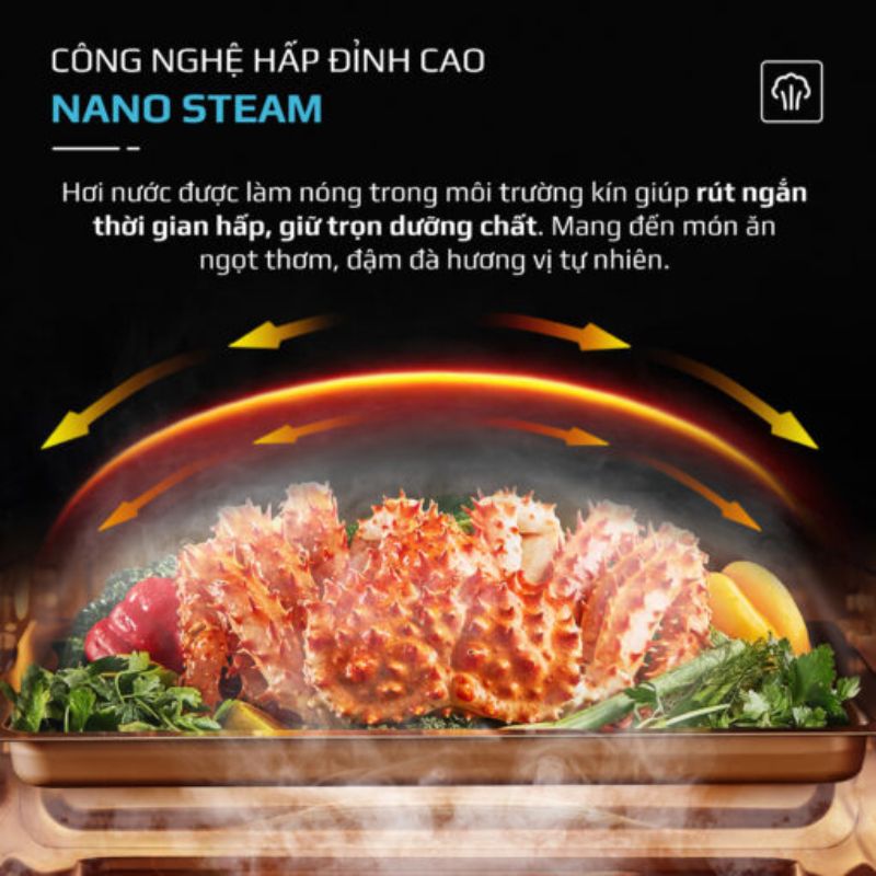 Nồi chiên hấp đa năng Olivo SF1600  - Hàng chính hãng