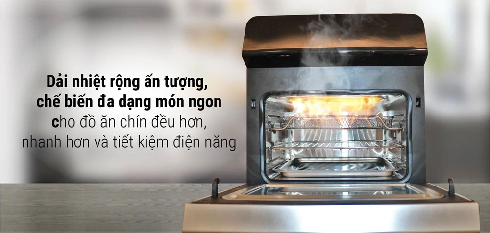Nồi chiên hơi nước Canzy CZ D12GS - Hàng chính hãng