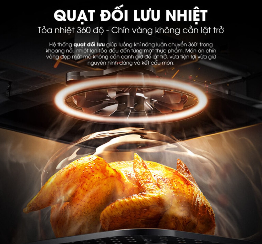 Nồi chiên hơi nước Kalite STEAM VAPOR - Hàng chính hãng
