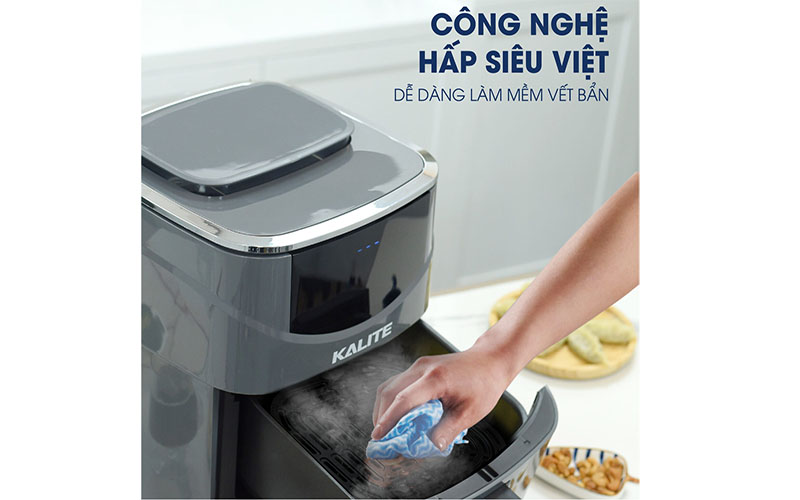 Nồi chiên không dầu Kalite Steam 7 - Hàng chính hãng