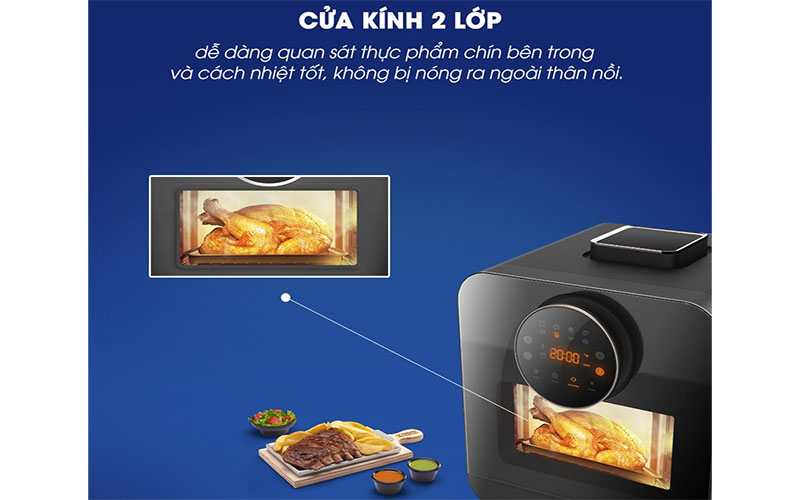 Nồi chiên hơi nước Kalite Steam Star - Hàng chính hãng