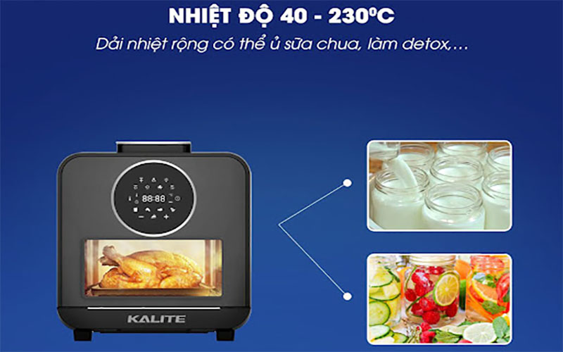 Nồi chiên hơi nước Kalite Steam Star - Hàng chính hãng