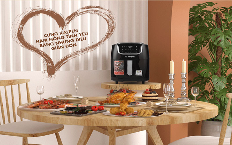 Nồi chiên hơi nước Kalpen X7 - Hàng chính hãng