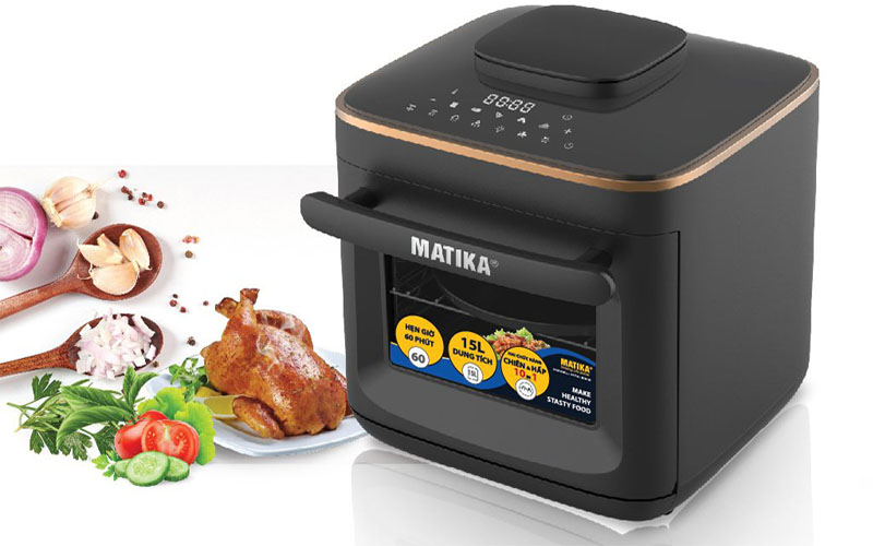 Nồi chiên hơi nước Matika MTK-9315 - Hàng chính hãng