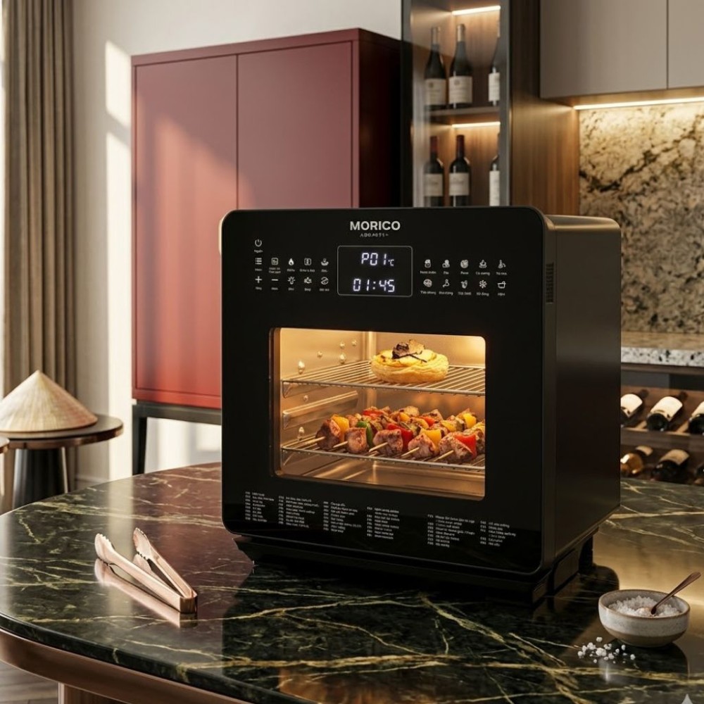 Nồi chiên hơi nước Morico MA801 - Hàng chính hãng