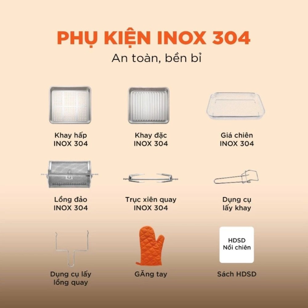 Nồi chiên hơi nước Morico MA801 - Hàng chính hãng
