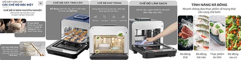 Nồi chiên hơi nước Olivo SF15 - Hàng chính hãng