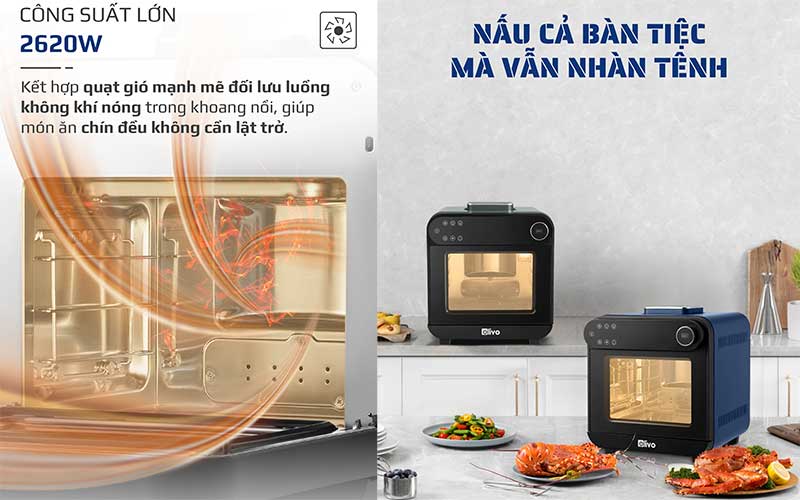 Nồi chiên hơi nước Olivo SF15 - Hàng chính hãng