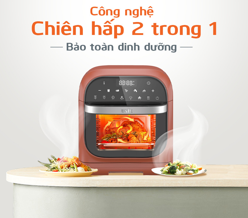 Nồi chiên hơi nước Unie STEAM MARS (15 lít) - Hàng chính hãng