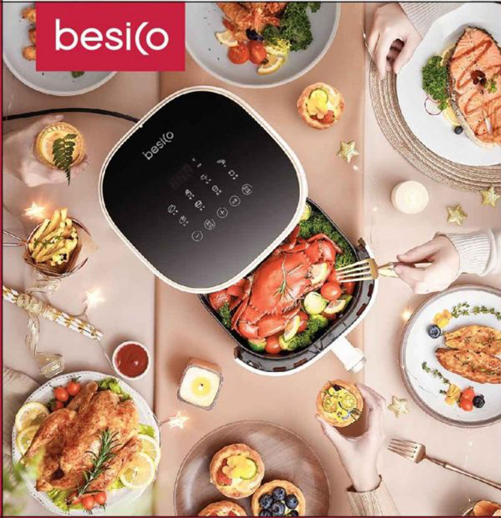 Nồi chiên hơi nước Besico BSA5.0D - Hàng chính hãng