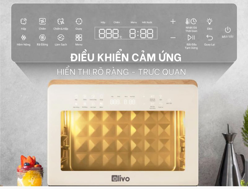 Nồi chiên hơi nước Olivo SF20 PRO  - Hàng chính hãng