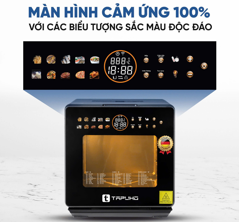 Nồi chiên hơi nước Tapuho TSF16 COLOR - Hàng chính hãng