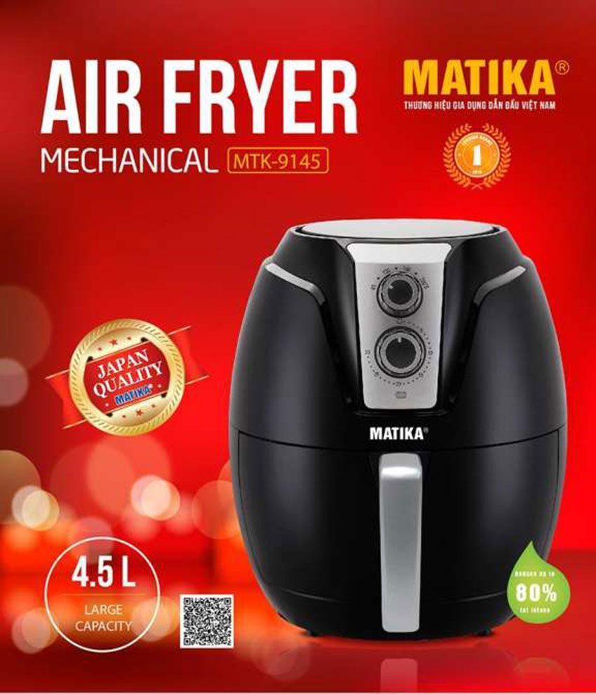 Thương hiệu sản phẩm nồi chiên chân không Matika MTK-9145