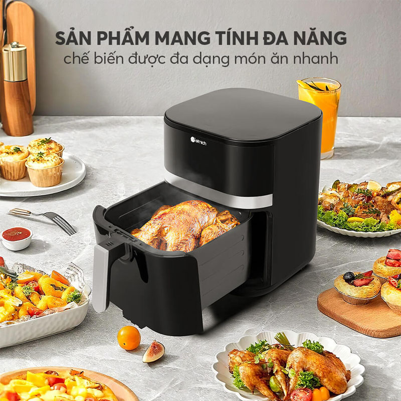 Nồi chiên không dầu Elmich AFE-9139 - Hàng chính hãng