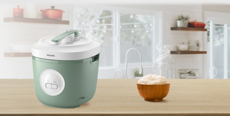 Nồi cơm điện nắp gài Philips HD3212/32 - Hàng chính hãng