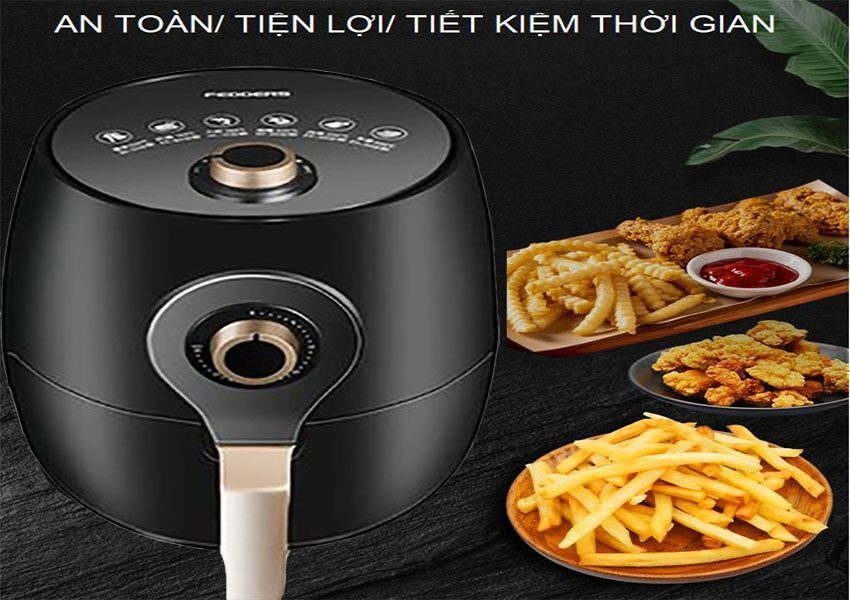 Ứng dụng của Nồi chiên không dầu 6L Fedders ZNC351-2