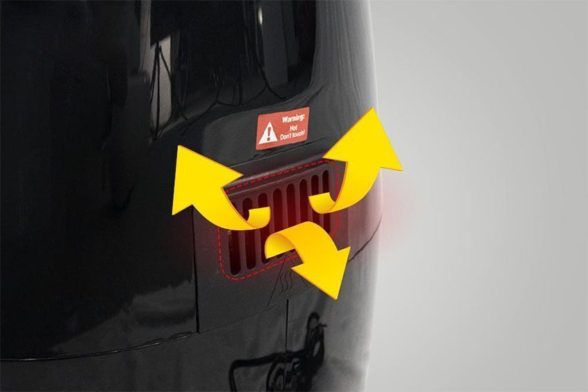 Nồi chiên không dầu 6L Iruka I-67 - Hàng chính hãng