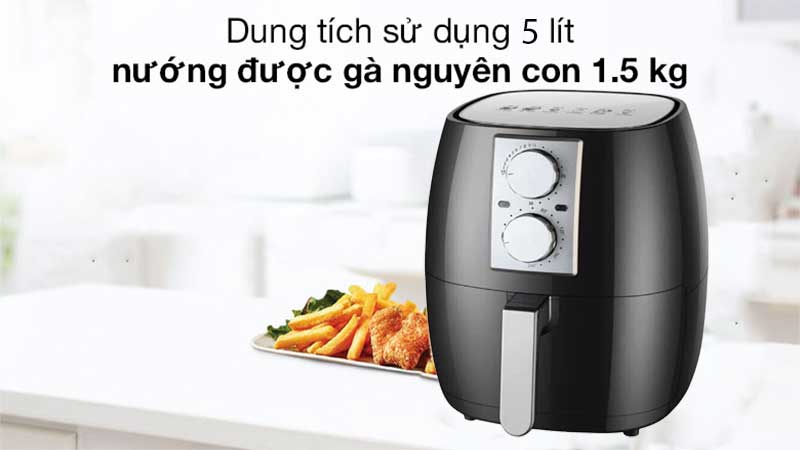 Nồi chiên không dầu Apechome APH-DH208 - Hàng chính hãng