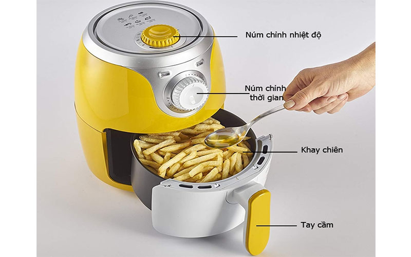 Nồi chiên không dầu Ariete MOD.4615 - Hàng chính hãng
