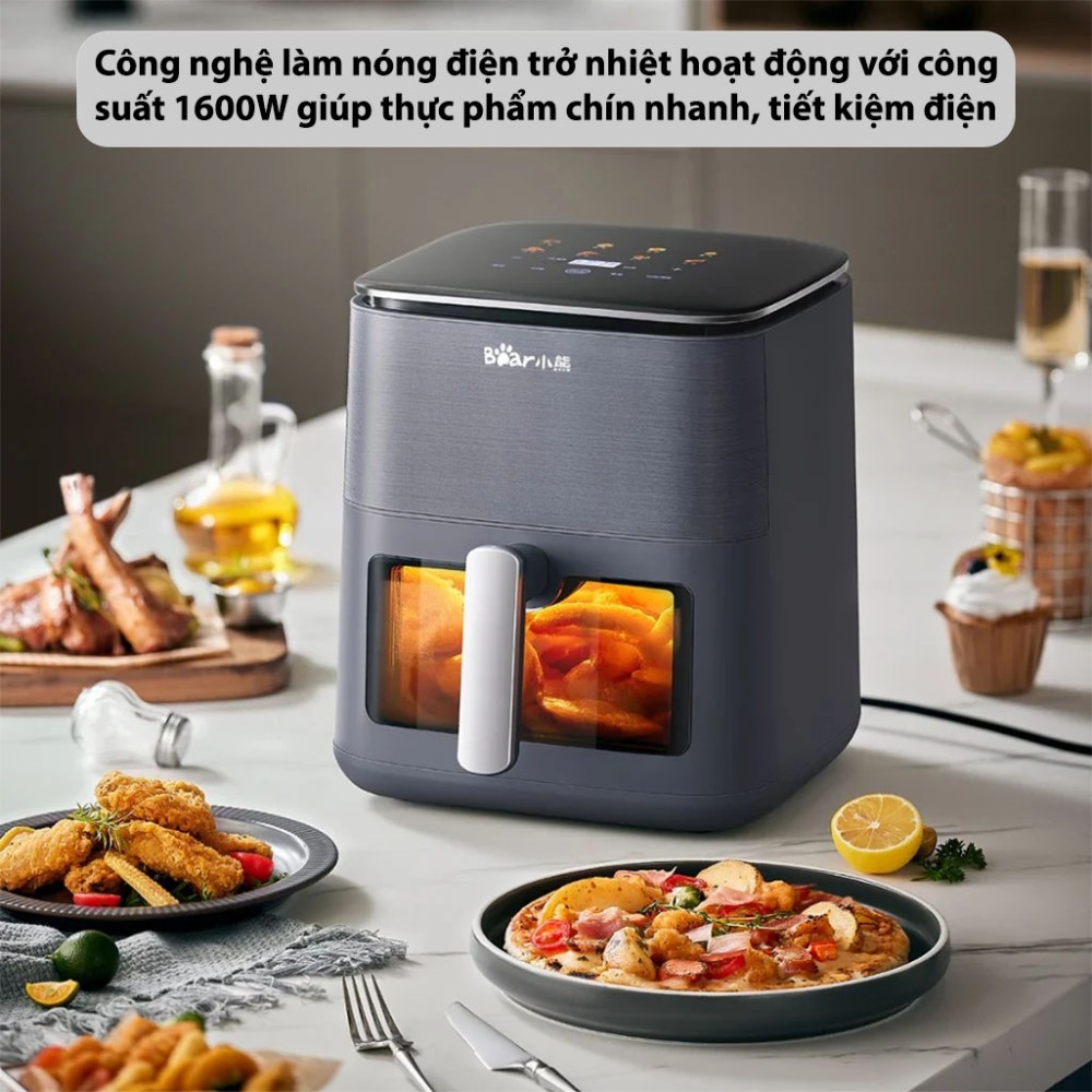 Nồi chiên không dầu Bear AF-4H16K - Hàng chính hãng