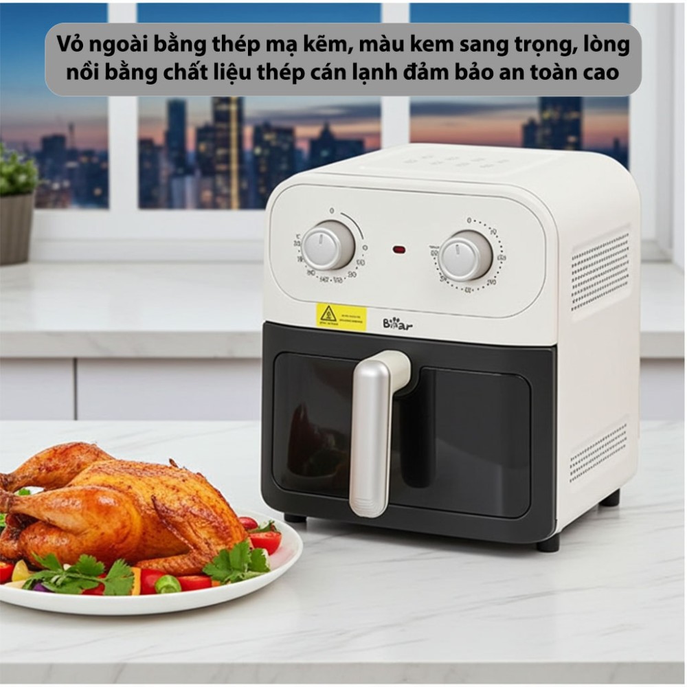 Nồi chiên không dầu Bear BAF-P63W1 - Hàng chính hãng