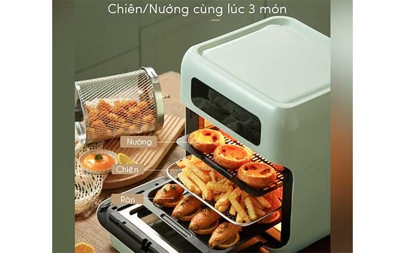 Nồi chiên không dầu Bear QZG-A15V1 - Hàng chính hãng
