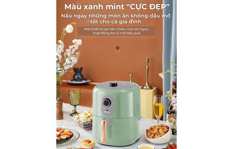 Nồi chiên không dầu Bear QZG-B14D1 - Hàng chính hãng