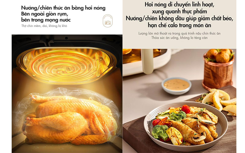 Nồi chiên không dầu Bear QZG-F15E3 - Hàng chính hãng