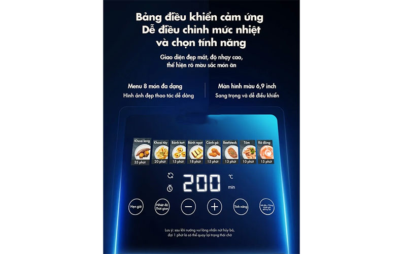 Nồi chiên không dầu Bear QZG-F15H1 - Hàng chính hãng