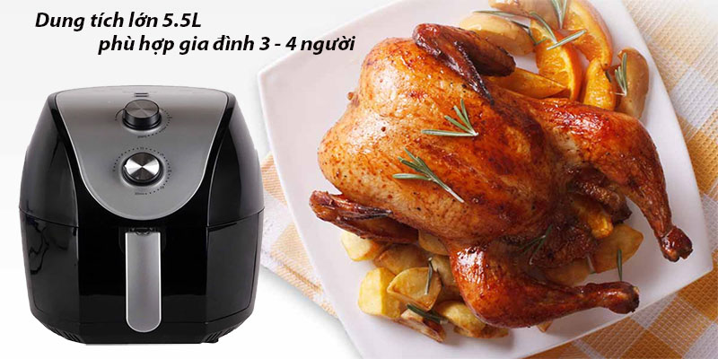 Nồi chiên không dầu Benny BAF-55 - Hàng chính hãng