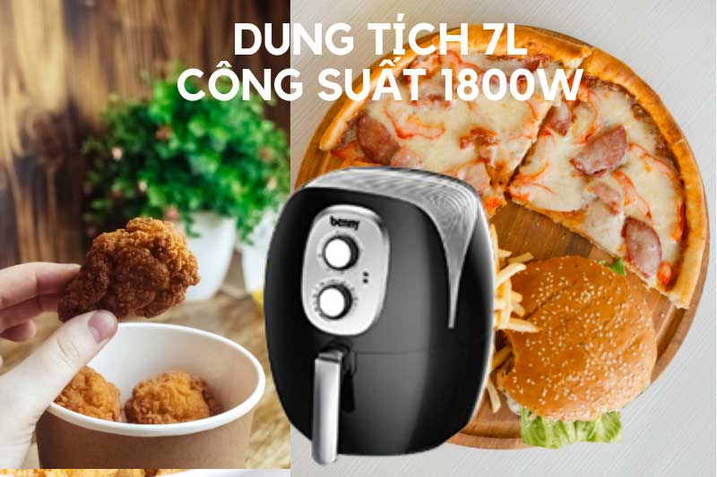 Dung tích của Nồi chiên không dầu Benny BAF-70