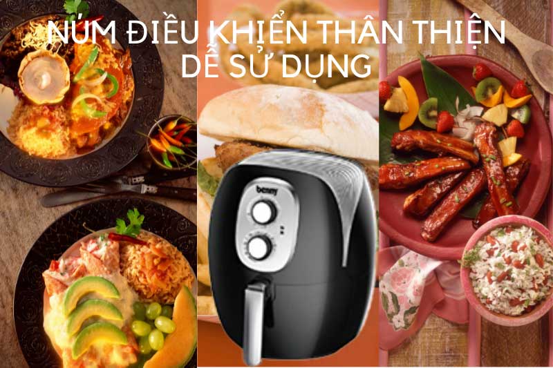 Bảng điều khiển của Nồi chiên không dầu Benny BAF-70