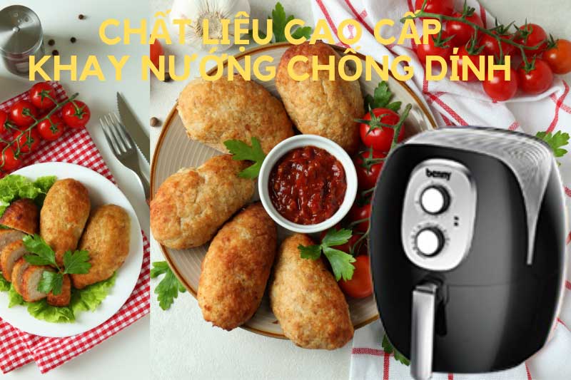 Chất liệu của Nồi chiên không dầu Benny BAF-70