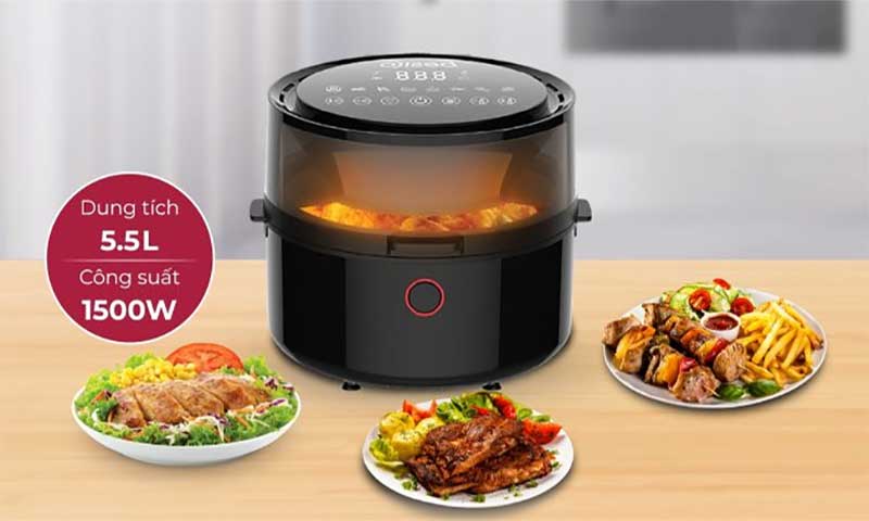 Nồi chiên không dầu Besico BAF5.5D - Hàng chính hãng