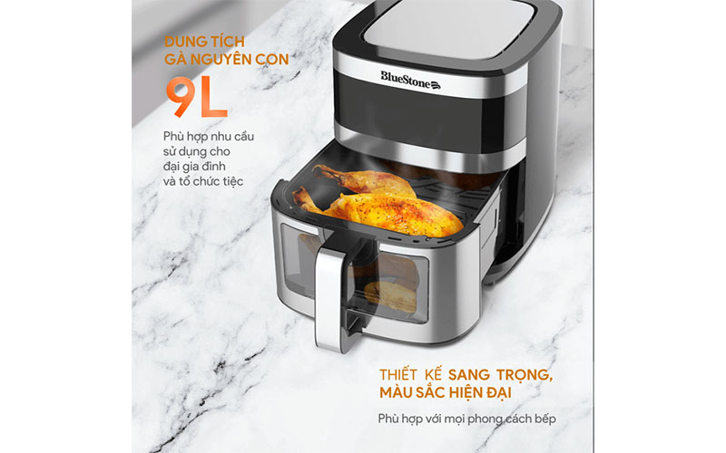 Nồi chiên không dầu BlueStone AFB-5886 - Hàng chính hãng