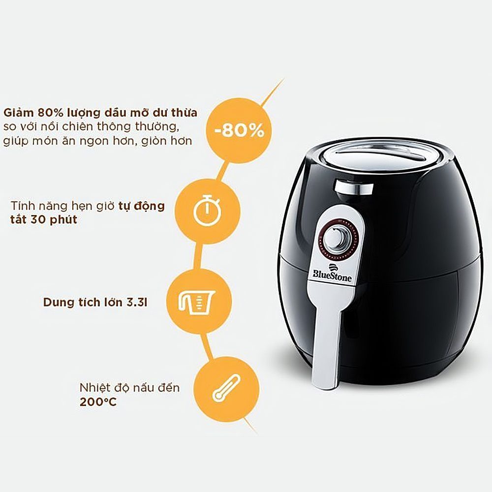 Nồi chiên không dầu Bluestone AFB-5859 - Hàng chính hãng
