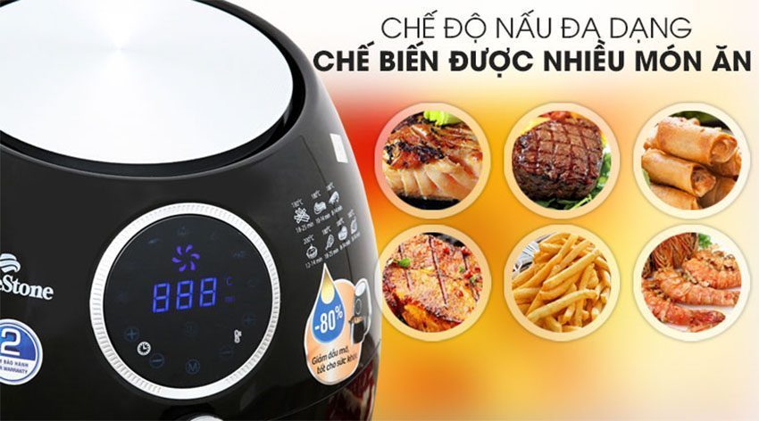 Nồi chiên không dầu Bluestone AFB-5876 - Hàng chính hãng