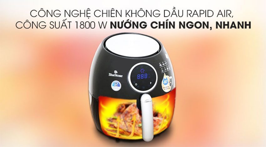 Nồi chiên không dầu Bluestone AFB-5876 - Hàng chính hãng