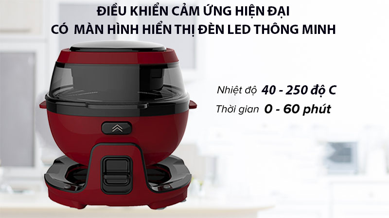 Nồi chiên không dầu Canzy CZ-AF07R - Hàng chính hãng