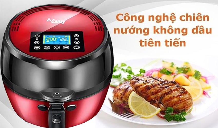 Nồi chiên không dầu Canzy CZ-FR10A - Hàng chính hãng